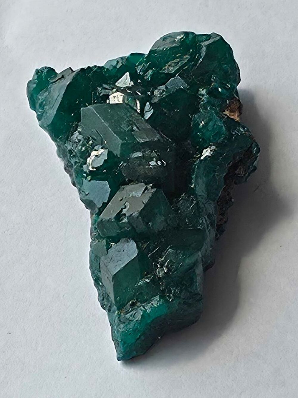 Pierre naturelle Dioptase Verte RDC-Collection &amp; D&eacute;co 