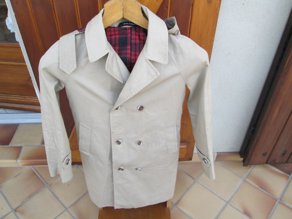 Trench Coat &agrave; capuche amovible 12 ans Vêtements enfants