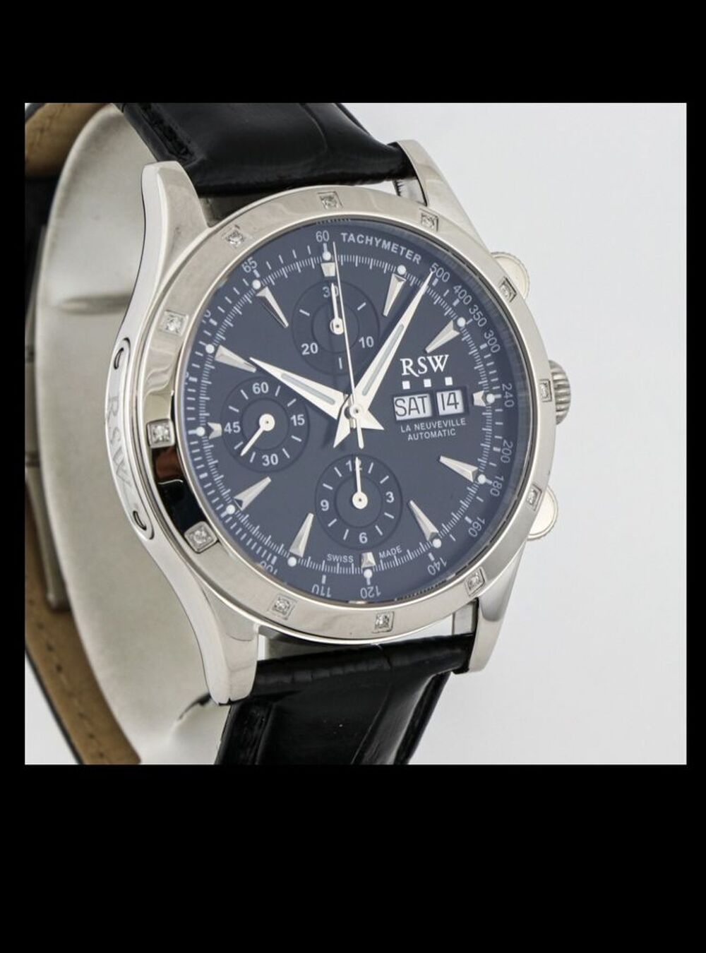 Montre RSW certi de 12 diamants Bijoux et montres