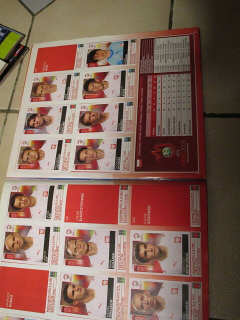 ALBUM PANINI EURO 2008  LOT  T1T2Y 25 Villepinte (93)