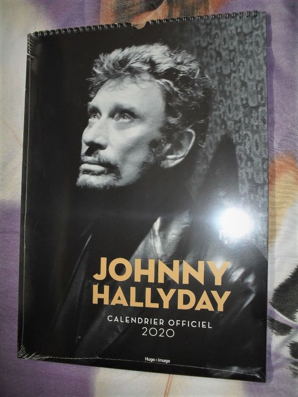 grand calendrier officiel 2020 / 24 photos johnny hallyday Décoration