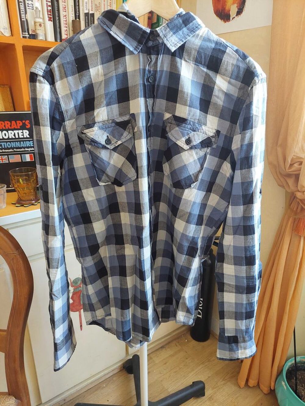 Chemise capuche taille M Vtements