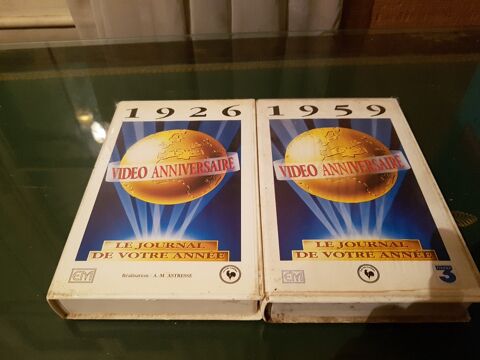 Cassettes video années 1926 et 1959 3 Mouxy (73)