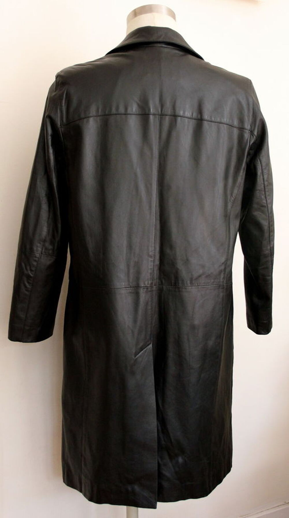 Manteau cuir noir OAKWOOD T.S ou T.48 Fr Vêtements