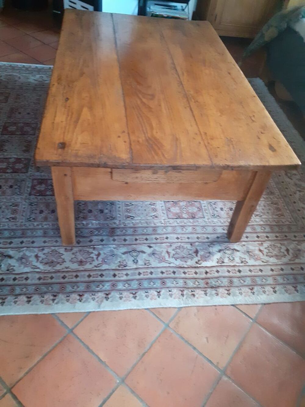 Table basse sapin cire Meubles