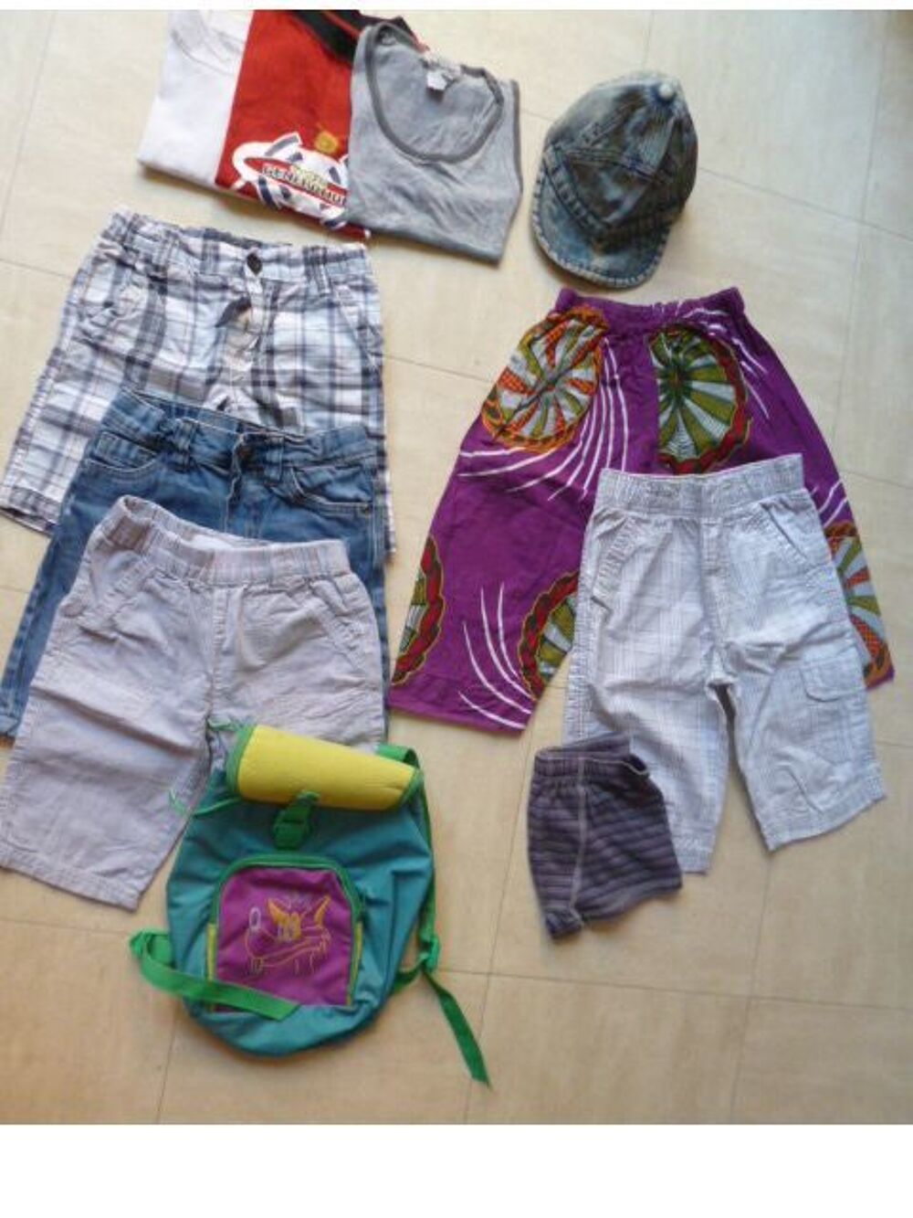4 et 6 ans - bermudas, tee shirts, .... zoe Vêtements enfants