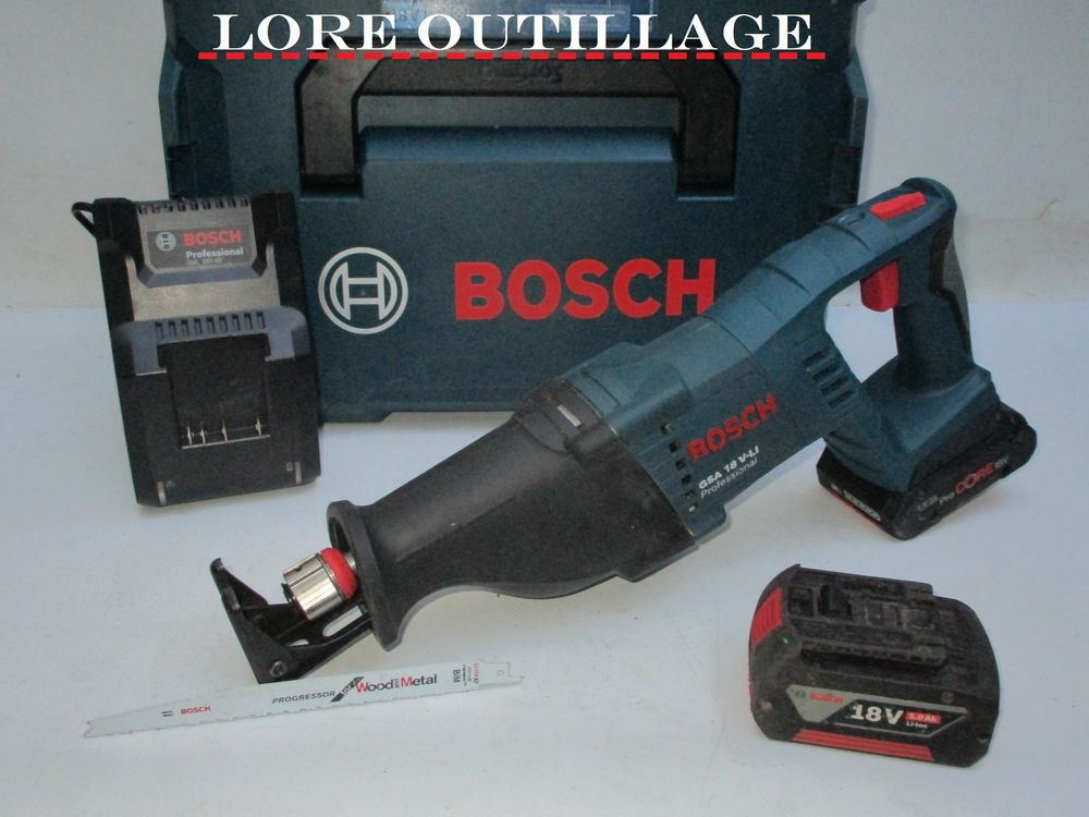 BOSCH GSA 18V-Li / Scie Sabre Bricolage