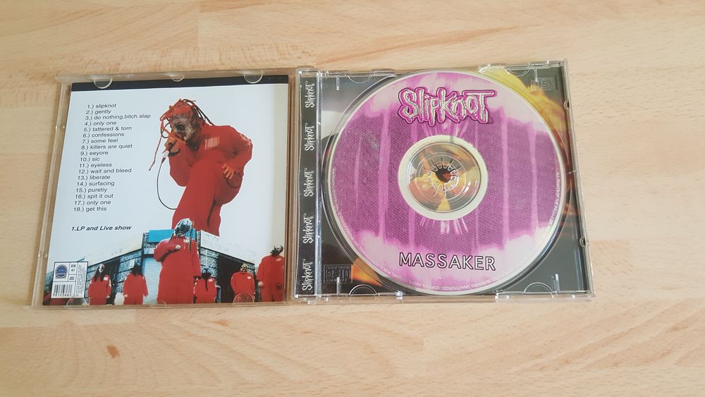 CD SLIPKNOT Massaker CD et vinyles