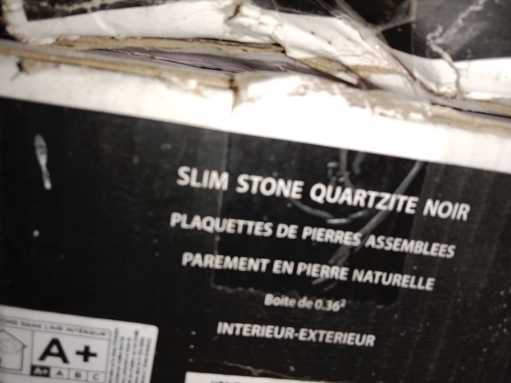 carrelage noire Bricolage