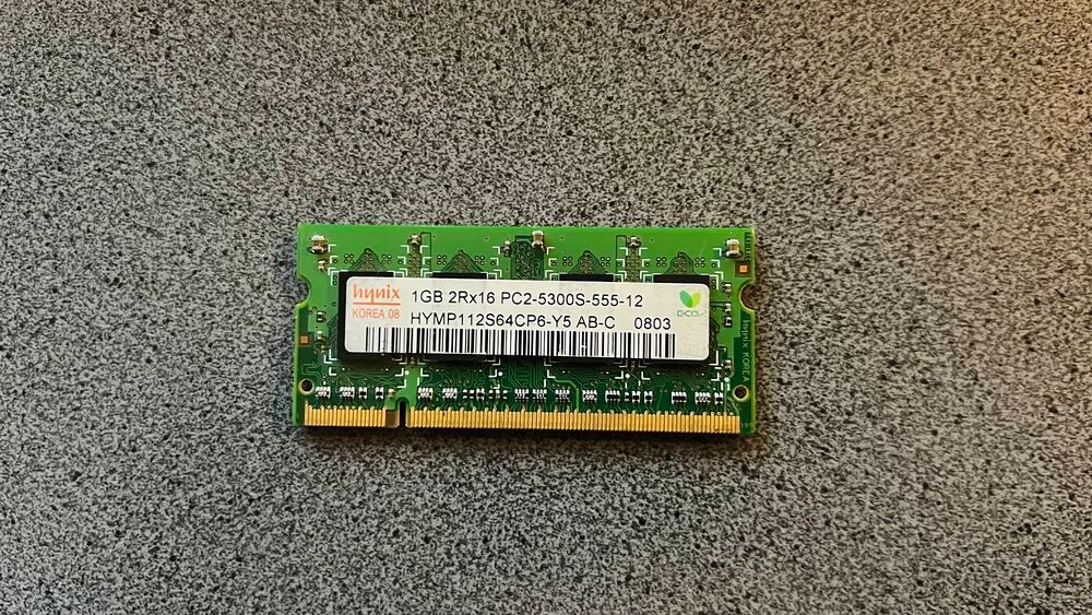 SK Hynix m&eacute;moire vive RAM 1Go DDR2 SDRAM PC2-5300S - 667MHz Matériel informatique