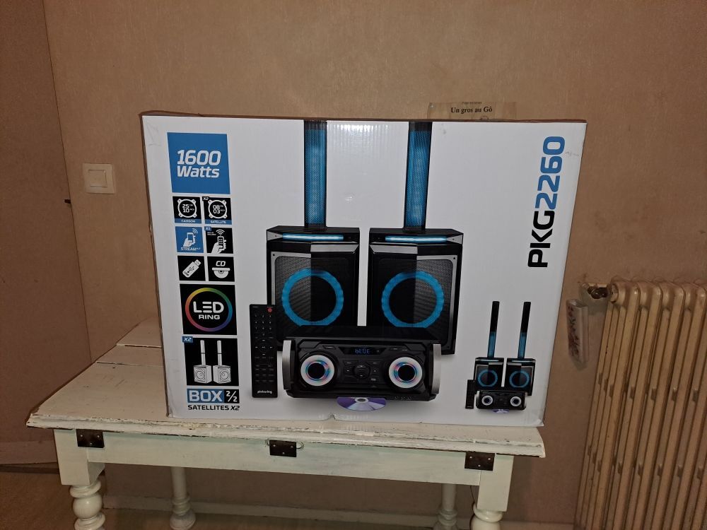 urgente car sans domicile donc &agrave; la rue Audio et hifi