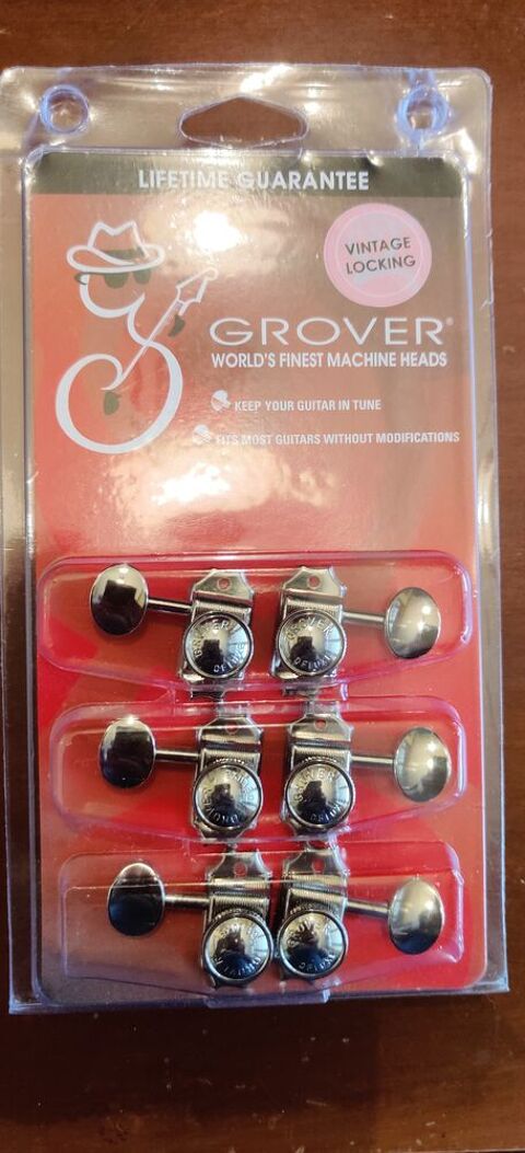GUITARE Mécaniques GROVER 533N Vincennes (94)