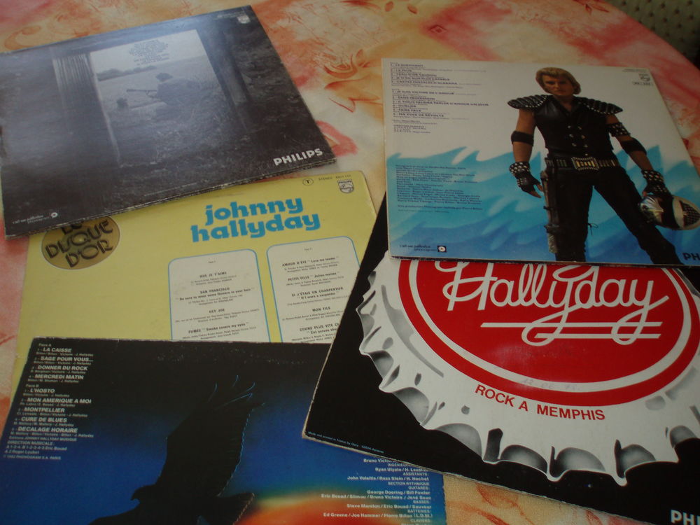 vinyles 33 tours johnny hallyalay CD et vinyles