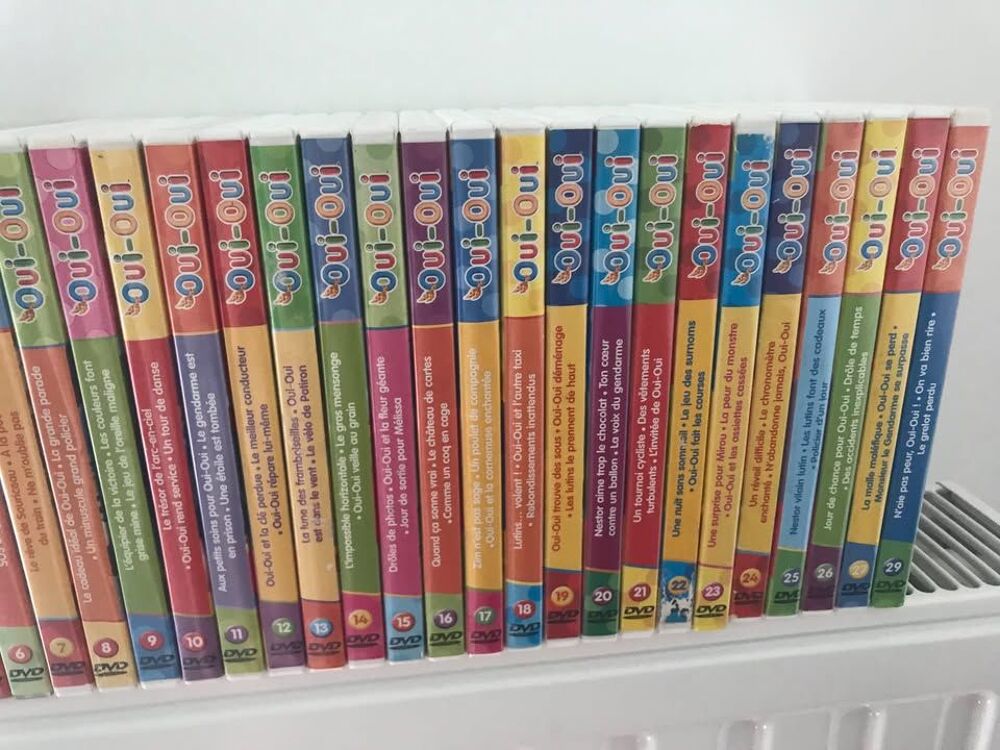 Lot 28 DVD collections Oui-Oui DVD et blu-ray