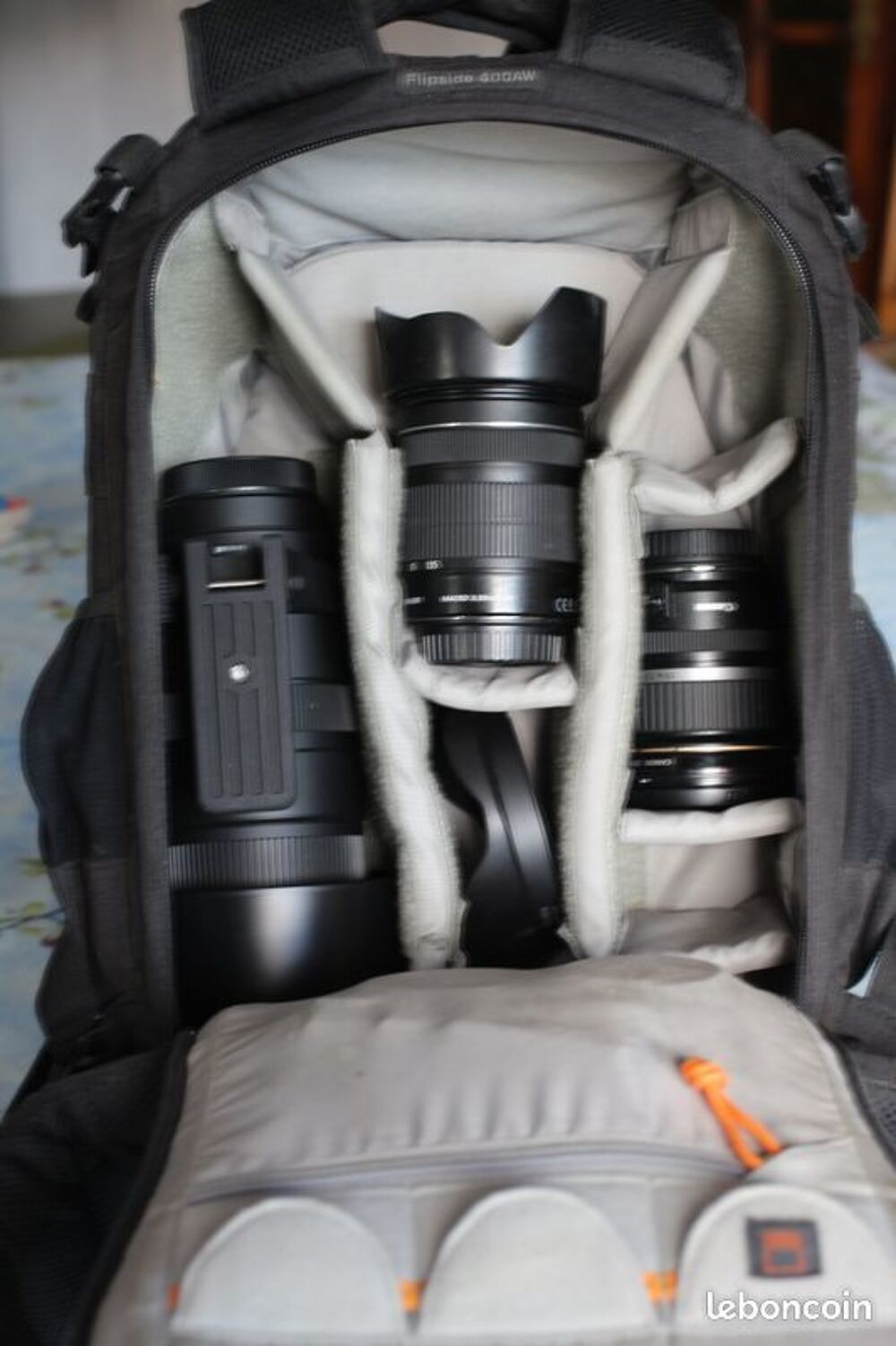 CANNON 650D - 4 OBJECTIFS - Sac-&agrave;-dos Photos/Video/TV