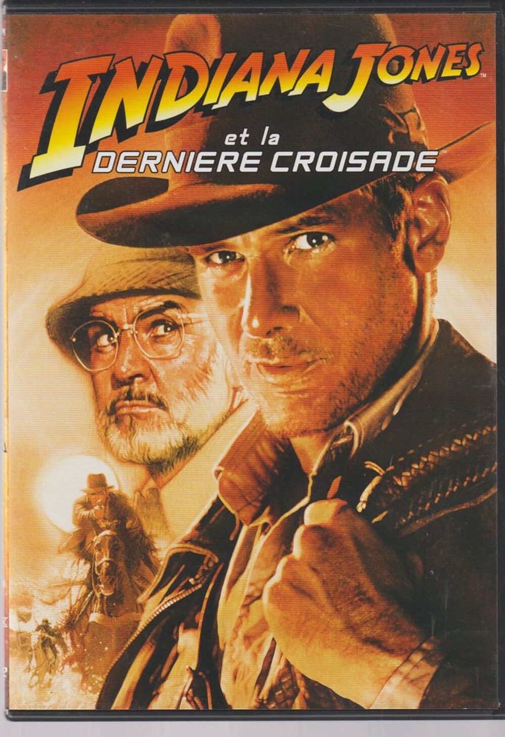 les trois premiers films d'Iindiana Jones DVD et blu-ray
