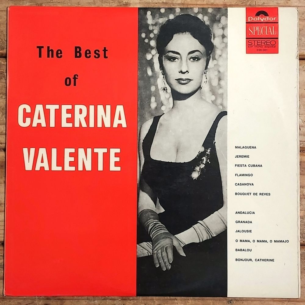 THE BEST OF CATERINA VALENTE-33t-MALAGUENA-JEREMIE VOICI L'H CD et vinyles