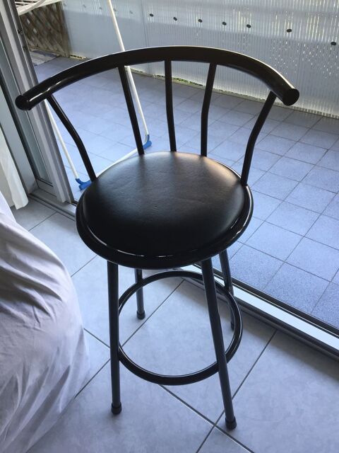 tabouret snack noir 80 Montpellier (34)