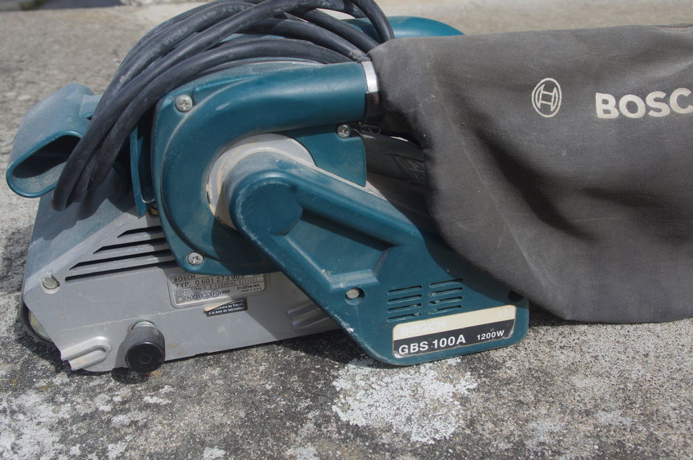 ponceuse a bande Bricolage