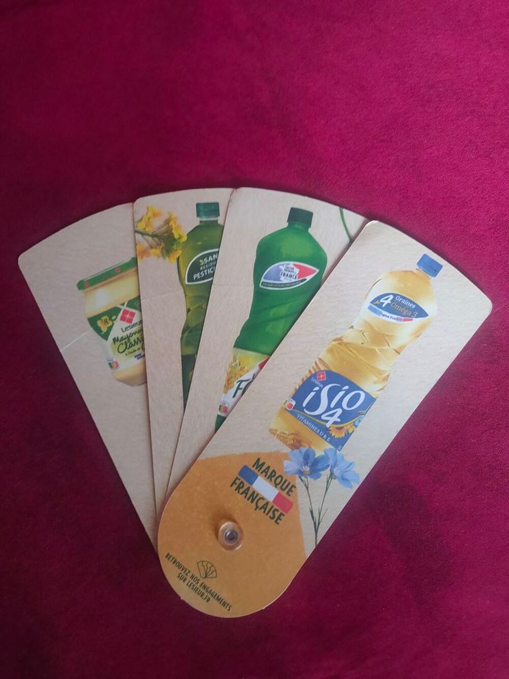 &Eacute;ventail Lesieur en carton neuf 