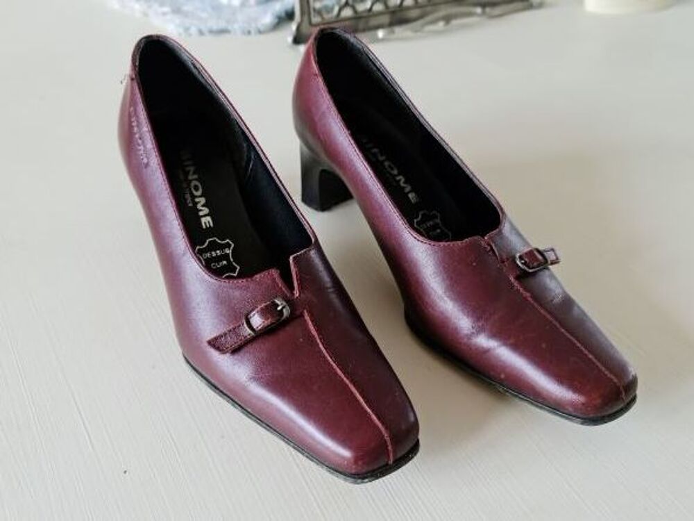 tr&egrave;s beaux escarpins cuir t 36 Chaussures