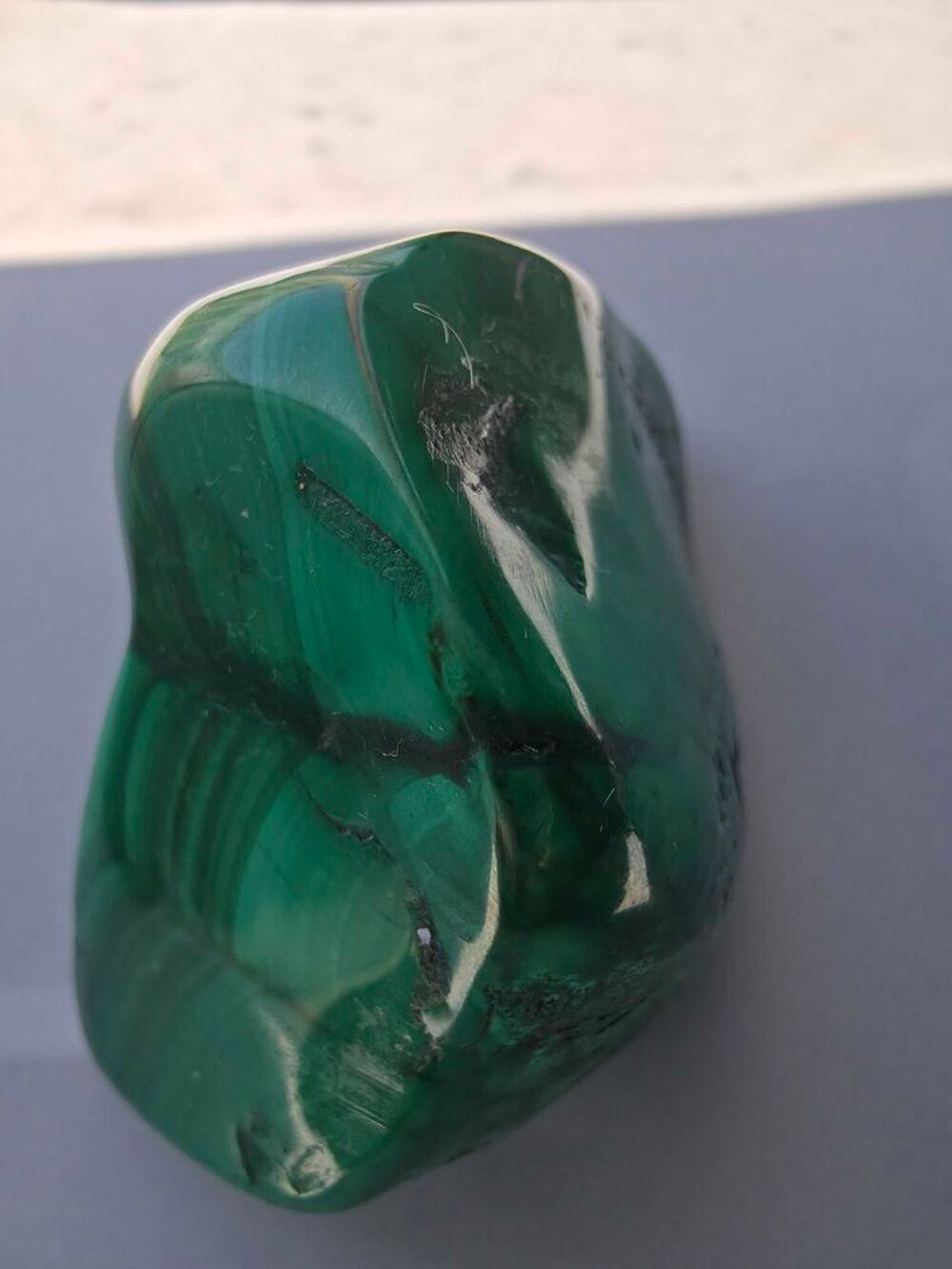 Magnifique Malachite Polie du (RDC)-115g 