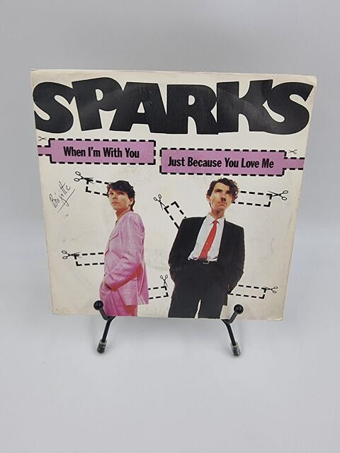 Vinyle 45 tours Sparks : When I'm With You / Just Because... 2 Vulbens (74)