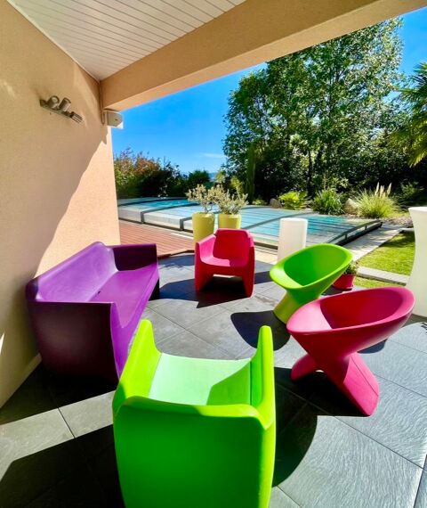 Salon de jardin de la marque  Qui est Paul  700 Cbazat (63)