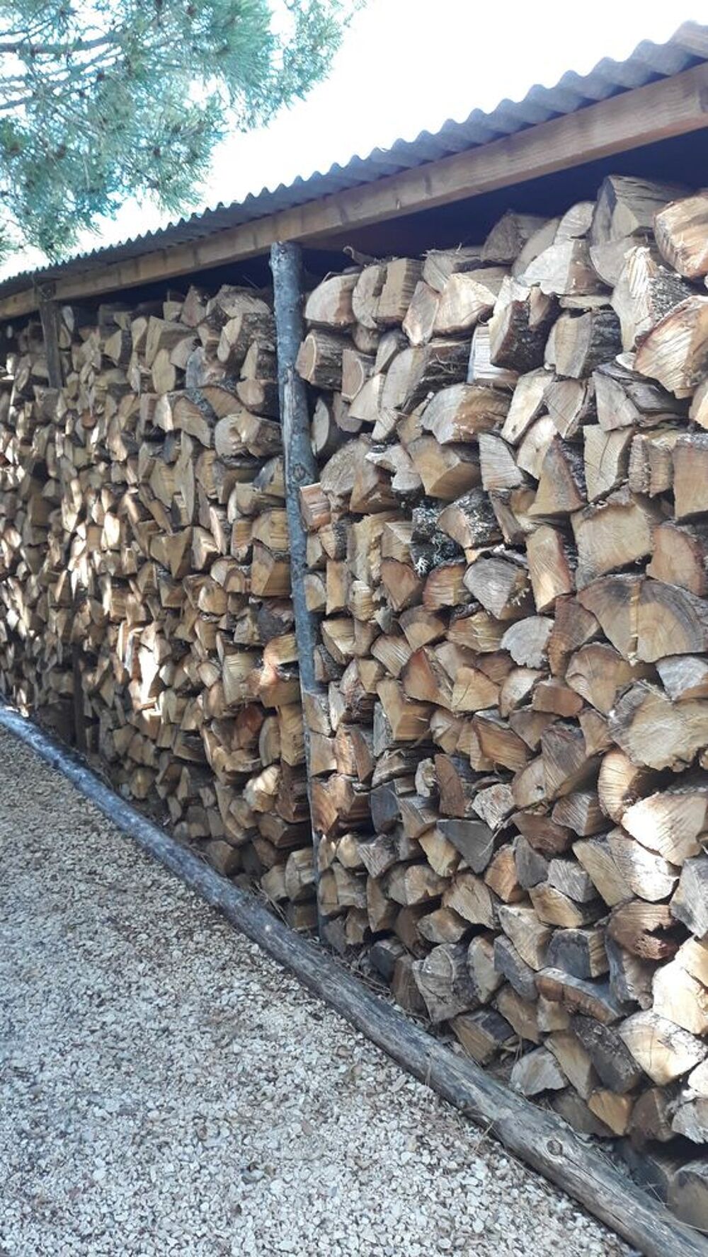 Bois de chauffage Ch&ecirc;ne Livrer Jardin