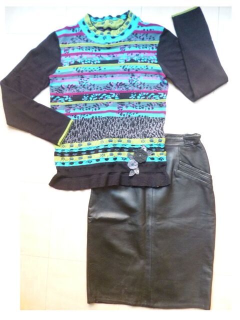 42 - JUPE cuir, pantalon, pulls, .... 2 Martigues (13)
