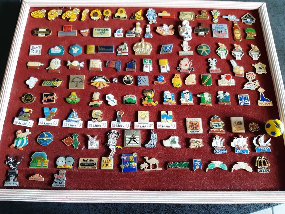 Pins de collection 