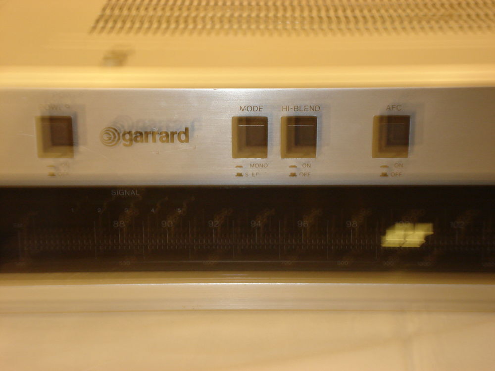 TUNER GARRARD MODEL 9 Audio et hifi