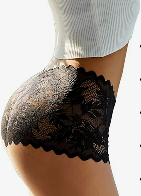 Lot de 4 boxers en dentelle noire,  Taille M. Finetoo 15 Lourdes (65)