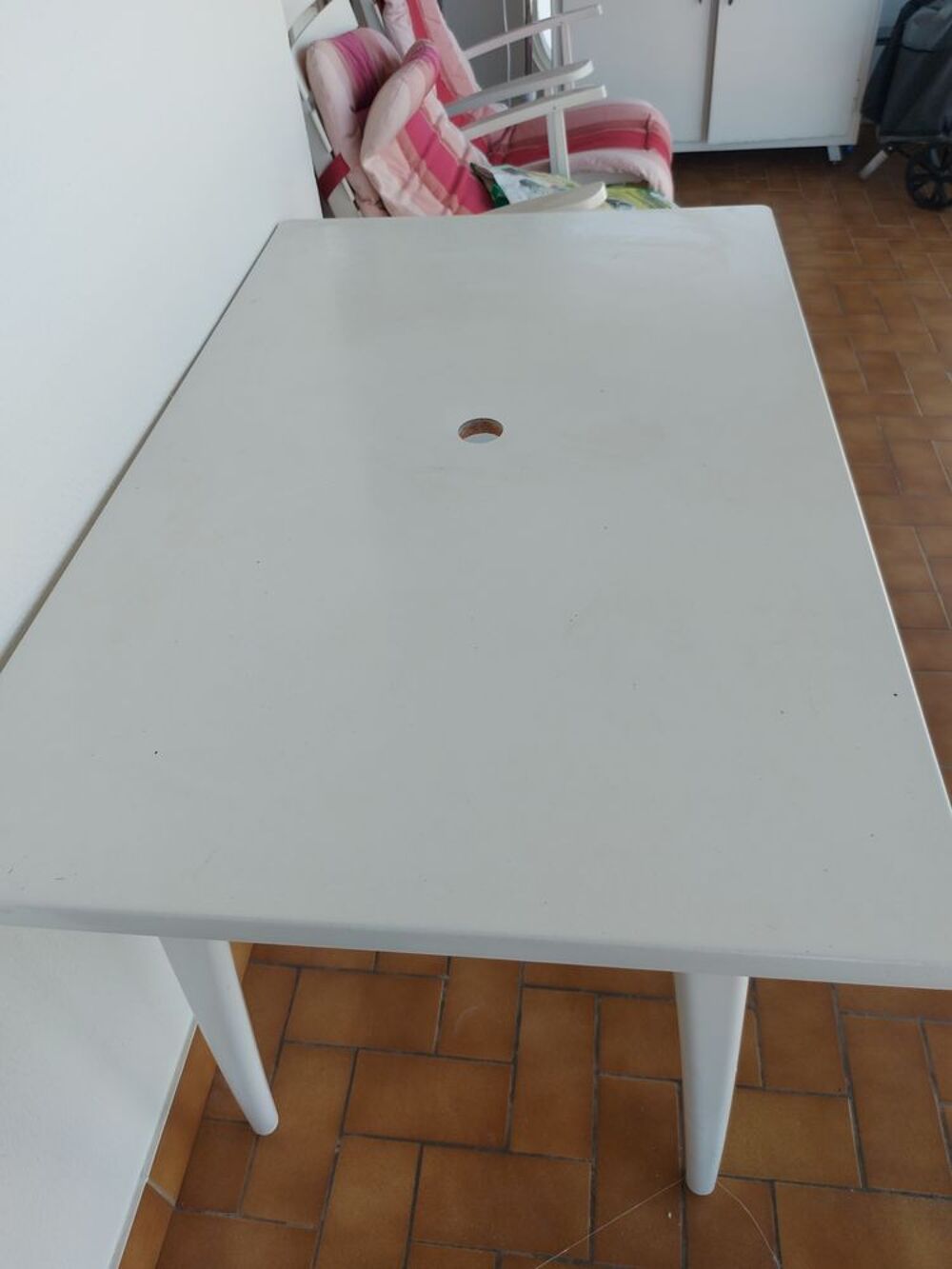 Table et 2 fauteuils Jardin