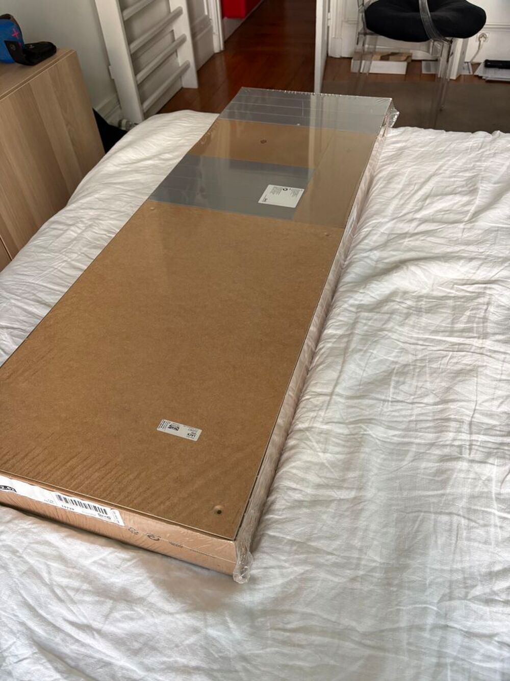 Table gigogne IKEA LACK Longue (Lot de 2) GRIS METAL NEUF Meubles