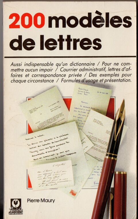 200 modles de lettres - Pierre Maury 2 Cabestany (66)