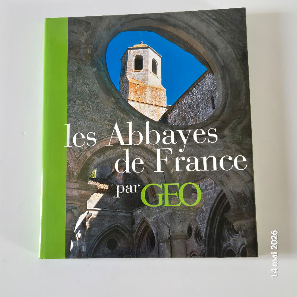 Les Abbayes de France par GEO tr&eacute;sors de l'art roman ou go Livres et BD