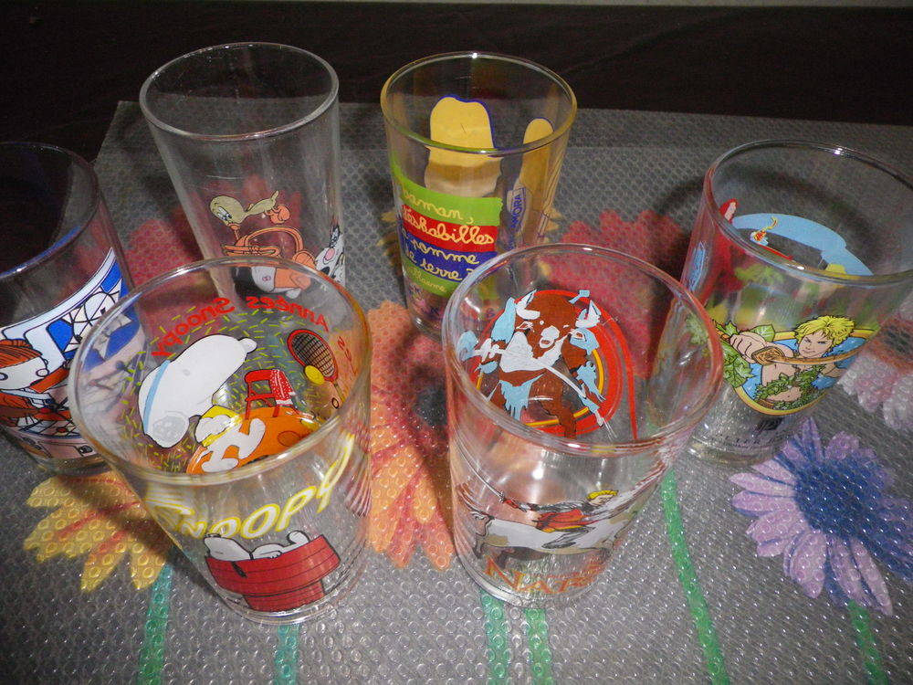 6 verres enfants Cuisine