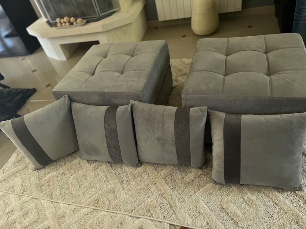 Pouf+coussins Meubles