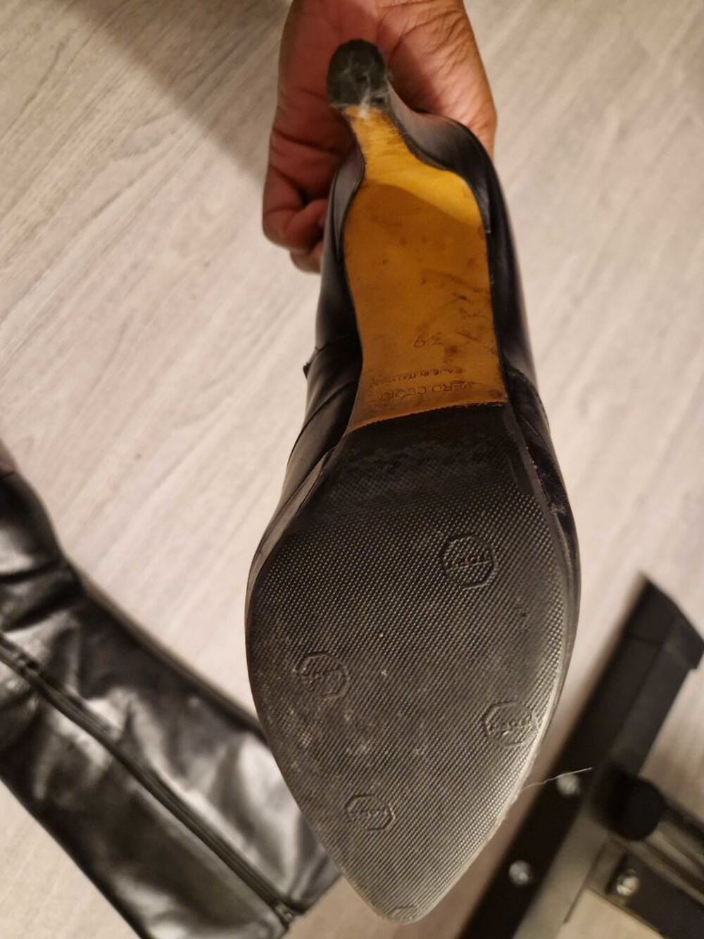 Bottes italienne Milan cuir v&eacute;ritable Chaussures