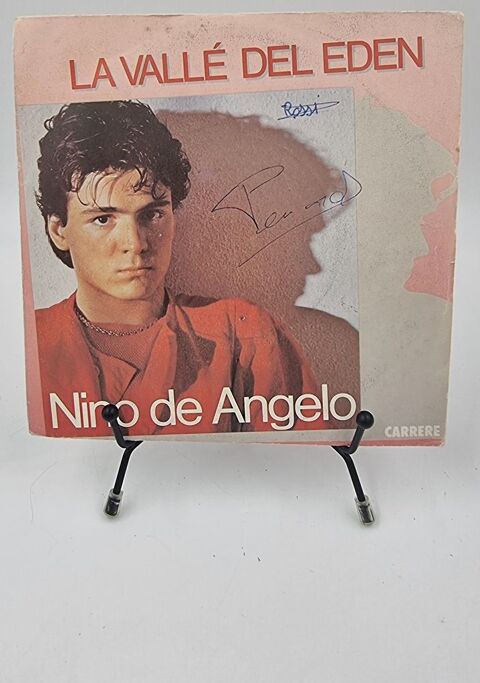 Vinyle 45 tours Nino de Angelo : La Valle del Eden 1 Vulbens (74)