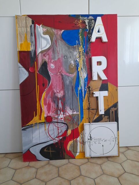 GRANDE PEINTURE CONTEMPORAINE 90 �ragny (95)