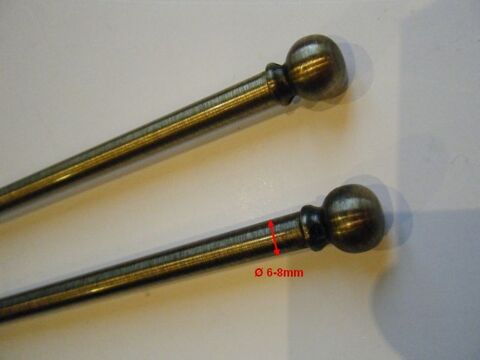 TRINGLES A RIDEAUX M�TAL EXTENSIBLES 4 La Celle-sur-Morin (77)