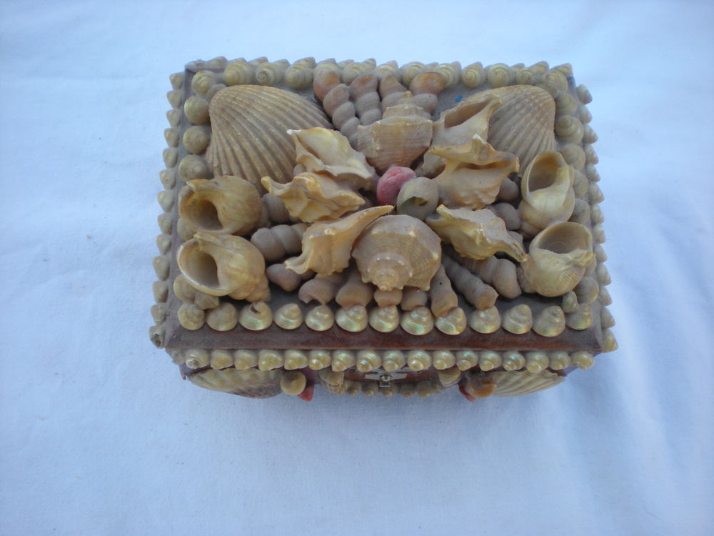 coffret en coquillage Décoration