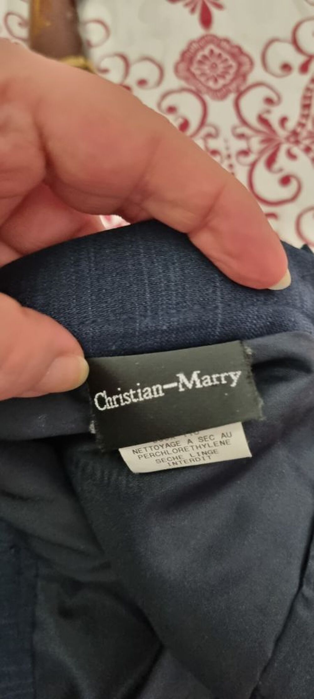Jupe droite - Christian-Marry - T. 42 (XL) Vtements