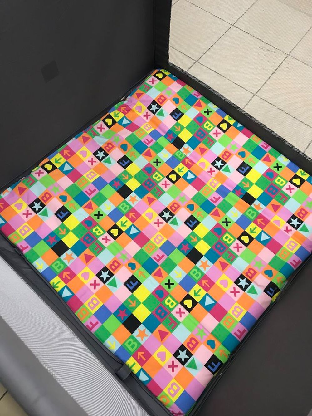 Parc pliant bebe , avec housse de transport, Pu�riculture