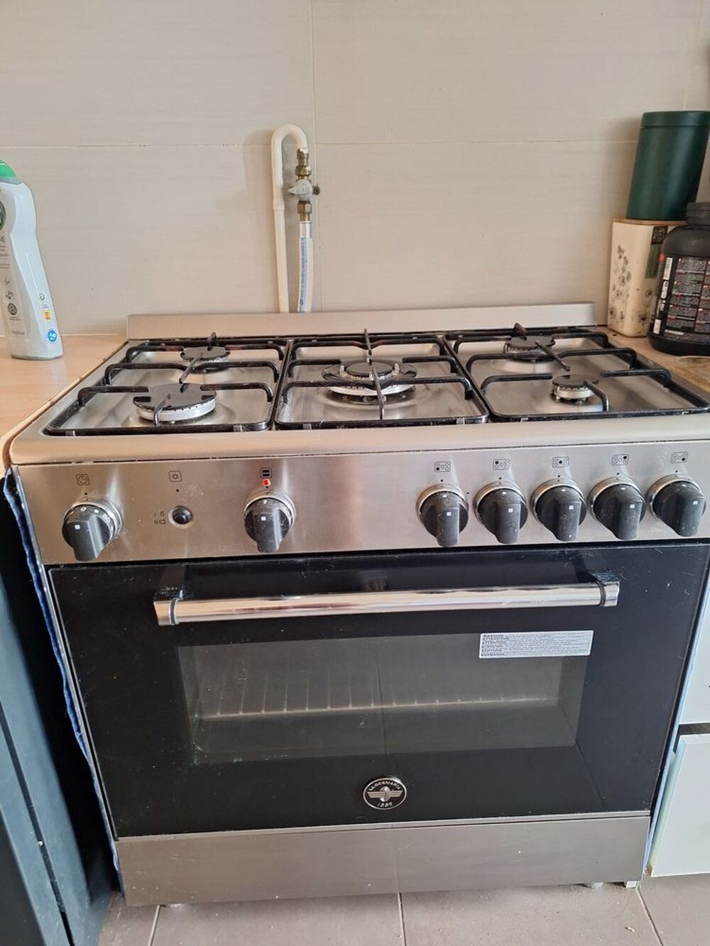 Piano de cuisson GERMANIA BC1X 5 foyers Inox Meubles