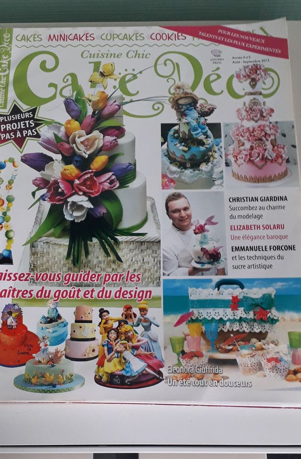 Livre : CUISINE CHIC CAKE DECO n&deg; 5 Livres et BD