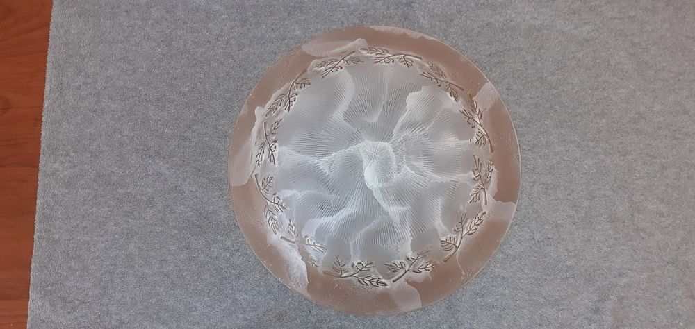 2 Plafonniers en p&acirc;te de verre Décoration
