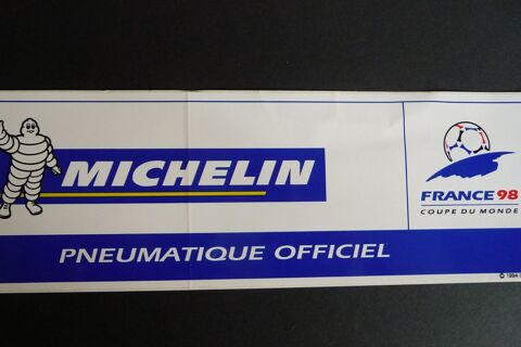 Michelin auto-collant 10 cm x 3 cm 2 Nancy (54)